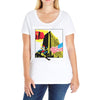 killing joke eighties Ladies Curvy T-Shirt