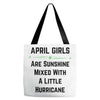 April Girls Tote Bags