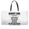 Super August Girl Weekender Totes