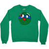 who watches the pizza Crewneck Sweatshirt