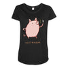 instaham Maternity Scoop Neck T-shirt