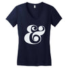 ampersand Women's V-Neck T-Shirt