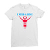 i need a hug Ladies Fitted T-Shirt