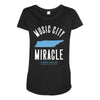 music city miracle Maternity Scoop Neck T-shirt