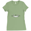 totoro 9 Ladies Fitted T-Shirt