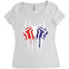 Spider Women's Triblend Scoop T-shirt