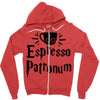 espresso patronum Zipper Hoodie