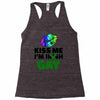 kiss me im gay Racerback Tank