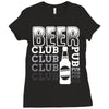 Beer Club Pub Ladies Fitted T-Shirt