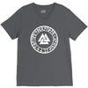 valknut shield V-Neck Tee