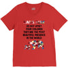 mama bear message V-Neck Tee