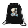 heroes of the space Drawstring Bags