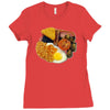 funny full english breakfast, ideal gift or birthday present Ladies Fitted T-Shirt