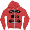 Premium Vintage 1955 Zipper Hoodie