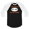 york fright review squad 3/4 Sleeve Shirt