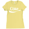 enjoy coke Ladies Fitted T-Shirt