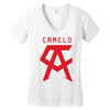 canelo alvarez Women's V-Neck T-Shirt