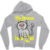 my patronus is a cat Zipper Hoodie