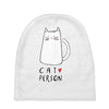 cat love person! Baby Beanies