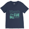 snooker where's the cue ball going V-Neck Tee