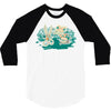 rock, paper, scissor hold 3/4 Sleeve Shirt
