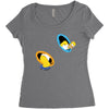 Homer Portal Women's Triblend Scoop T-shirt
