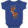 christmas deer Baby Bodysuit