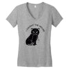 i caught the mouse Women's V-Neck T-Shirt