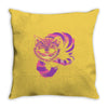 grinning like a cheshire cat 2 Throw Pillow