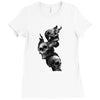 Kuru kafalar Ladies Fitted T-Shirt
