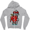 apple a day Zipper Hoodie