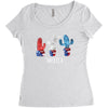 4th of July Women's Triblend Scoop T-shirt