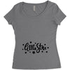 Little Star Women's Triblend Scoop T-shirt