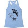 i wanna rock! Racerback Tank