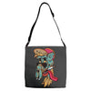 old skul dude Adjustable Strap Totes
