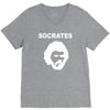 socrates brazil 70s football world cup legend retro V-Neck Tee
