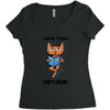 Sarcasm Women's Triblend Scoop T-shirt