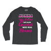 Nonna Was Created Because Need Real Heroes Long Sleeve Shirts