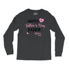 Happy Fathers Day Daddy! Baby Girl Any Name Customized Long Sleeve Shirts
