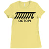 octopi Ladies Fitted T-Shirt