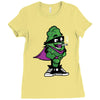 cannabis Ladies Fitted T-Shirt