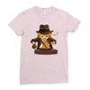 indiana link Ladies Fitted T-Shirt