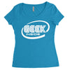 geek inside Women's Triblend Scoop T-shirt