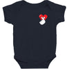 love more pocket Baby Bodysuit