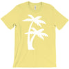 palm tree sticker vinyl decal tropical island beach ocean wall car win T-Shirt