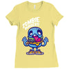 zombie burgers rouge Ladies Fitted T-Shirt