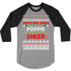 Santa Only Comes Once A Year Popie Is Always Here To Cheer 3/4 Sleeve Shirt