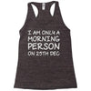 dads uncles brother Racerback Tank