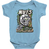 nuts about bikes Baby Onesie