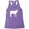 staring horse Racerback Tank